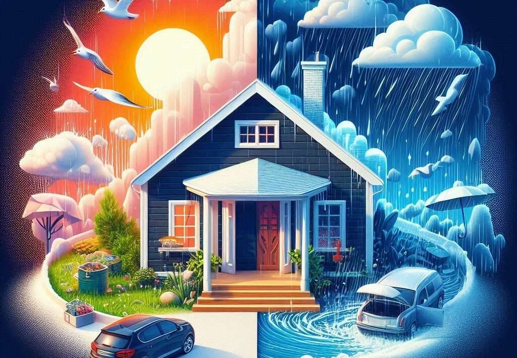 Zmeny počasia: Náhle zmeny teploty, prechod od tepla k chladu a naopak, nečakané zrážky