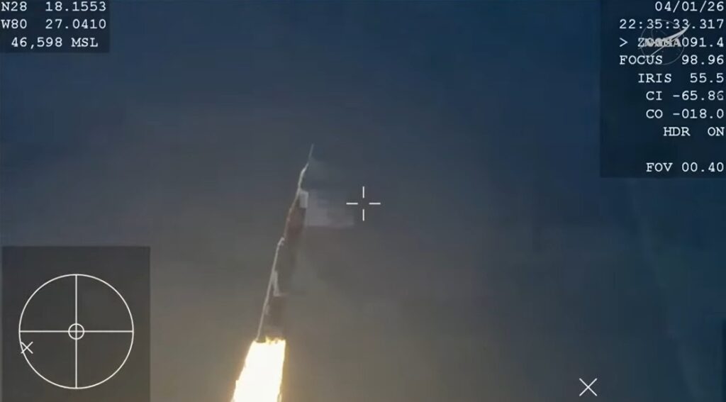 Štart rakety Artemis 2 a návrat ľudí k Mesiacu